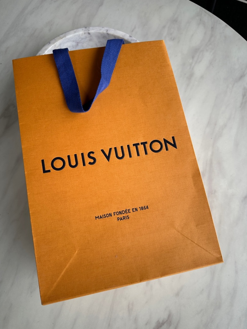 Louis Vuitton Orange Gift Bag - Picture 8 of 8